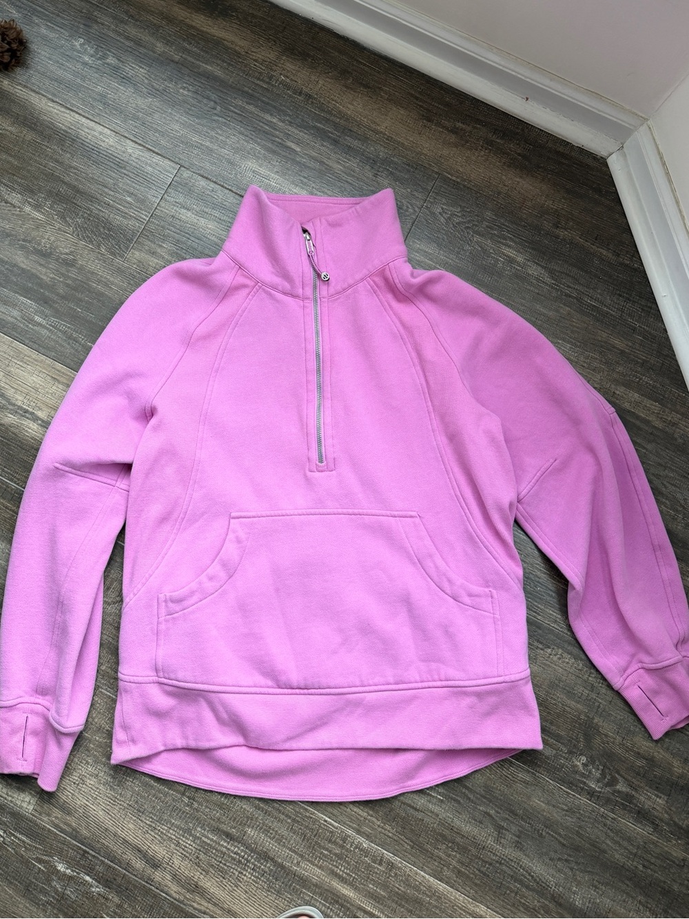 Pink Lululemon quarter zip sweatshirt in XS/S #athleisure #activewear - Picture 4 of 6